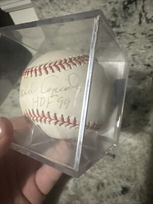 Orlando Cepeda Signed Rawlings Baseball Auto Full Name Manuel PSA