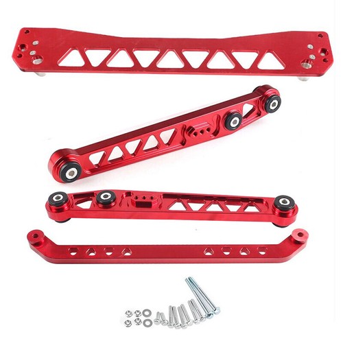 Rear Lower Control Arms Subframe Brace Tie Bar for EK 96-00 Alumnium - 第 1/12 張圖片