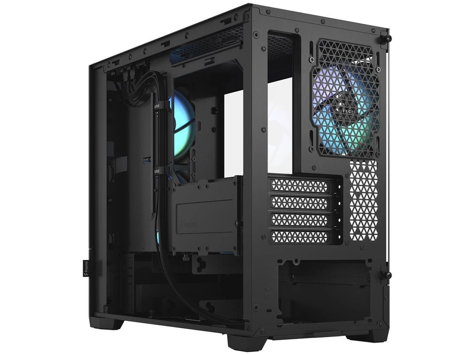 Fractal Design Pop Mini Air RGB Black TG mATX High-Airflow Clear Tempered Glass - Image 2 of 4