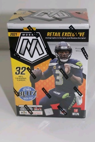 Fanatics Panini 2021 Panini Mosaic Football Blaster Box - 8 Packs - Bild 1 von 6