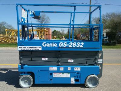 GENIE 2632 electric scissor lift *REFURBISHED WARRANTY* - DEALER