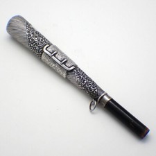 Parasol Handle Buckle Design Sterling Silver