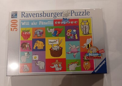 Ottifanten Puzzle Ravensburger Otto Walkers 500 Teile Wiii ahr Fämellii NEU& OVP