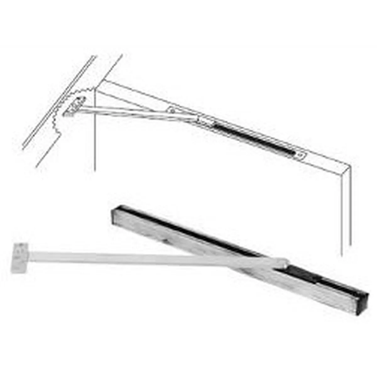 Overhead sale door stop