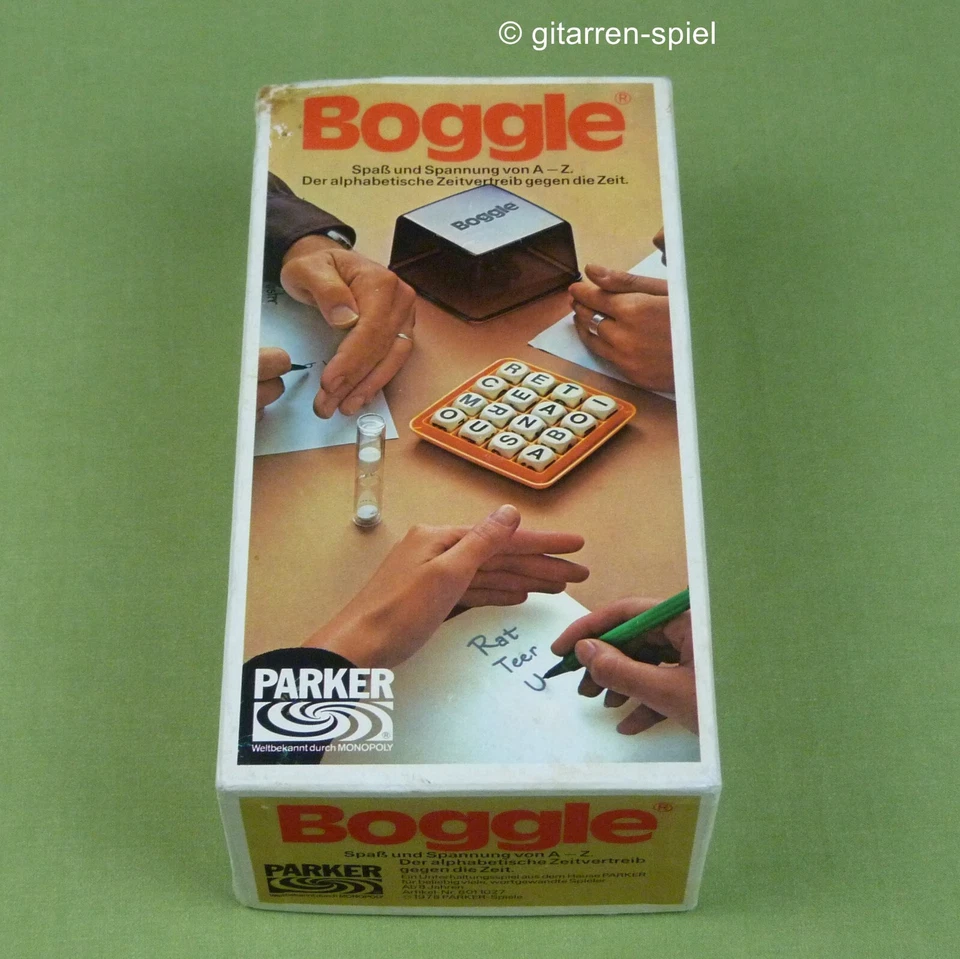 Boggle - Komplett Top! Spaß und Spannung von A - Z - Parker ©1978 ab 8 Jahren - Bild 4 von 4