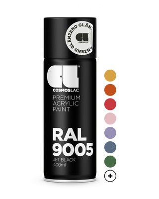 Acryllack Sprühdose in vielen Farbtönen - 400ml Spraydose, perfekt für Upcycling