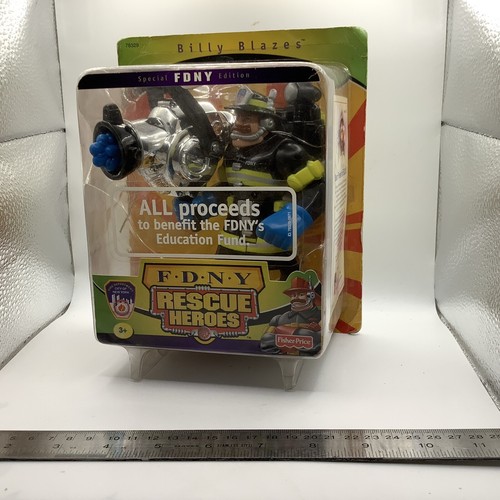 fisher price rescue heroes billy blazes  Action Figure In Original Package 