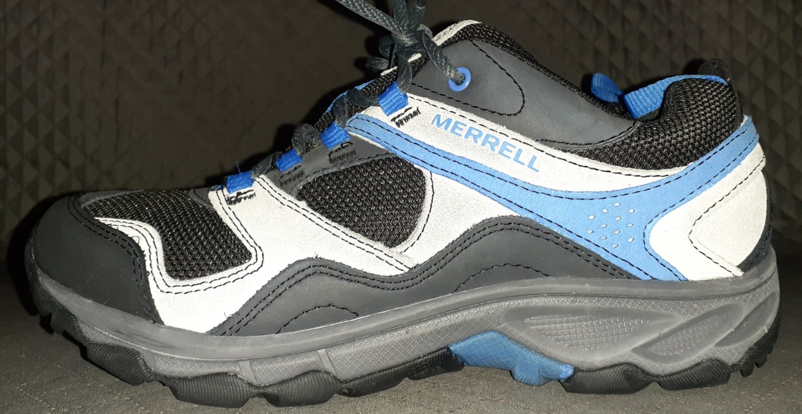 MERRELL Scarpe da trekking da donna grigio blu nero US 7 5 UK 6 EUR 38