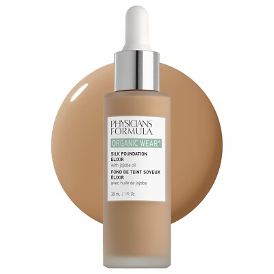 Physicians Formula Organic Wear Silk Foundation Elixir, 05 Medium, 1 oz