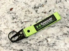 New Green Racing Team Keychain Key FOB for Kawasaki Motorcycles