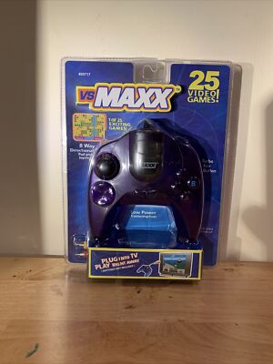 (20717) 25 in 1 Games VS Maxx Plug & Play BRAND NEW Sealed 2004 video game QVC