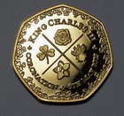 KING CHARLES III Coronation 24ct Gold Commemorative. His Majesty. Crown. 6th May