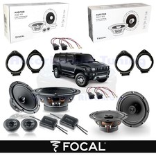 Enceintes Ant+Post FOCAL AUDITOR ASE165 + ACX165 Pour HUMMER H3 H3T