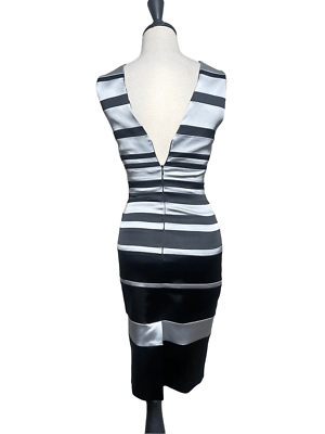 silver karen millen dress Karen Millen Plus Size Foil Metallic Figure Form Bandage Angel Sleeve Knit Maxi Dress in Silver
