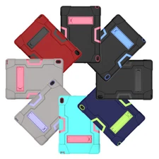 Hybrid Shockproof Rugged Hard Armor Tablet Case For Lenovo Tab E10 (TB-X104F)
