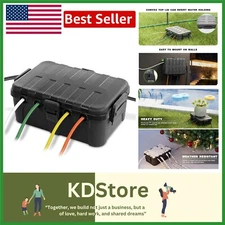 Versatile Outdoor Electrical Box - 12.5 x 8.5 x 5 Inch Weatherproof Protection