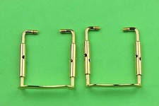 30 pcs New Violin Chin rest Clamps Screw Golden Color 4/4-3/4 size Violin Parts