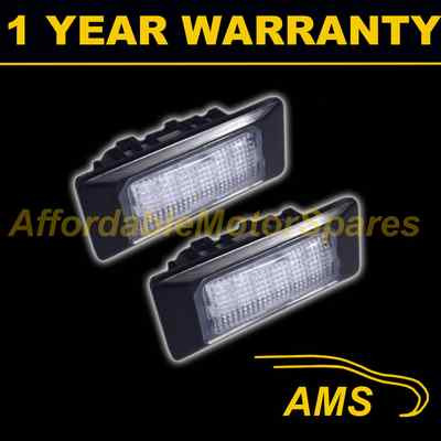 2X FÜR SEAT ALHAMBRA IBIZA AB 2009 18 WEISSE LED KENNZEICHENBELEUCHTUNG LAMPEN
