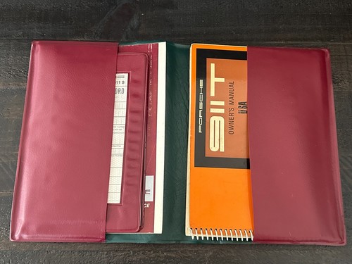 1970 Porsche 911 T 911T Owners Drivers Manual Set Original OEM Factory - Foto 19 di 19