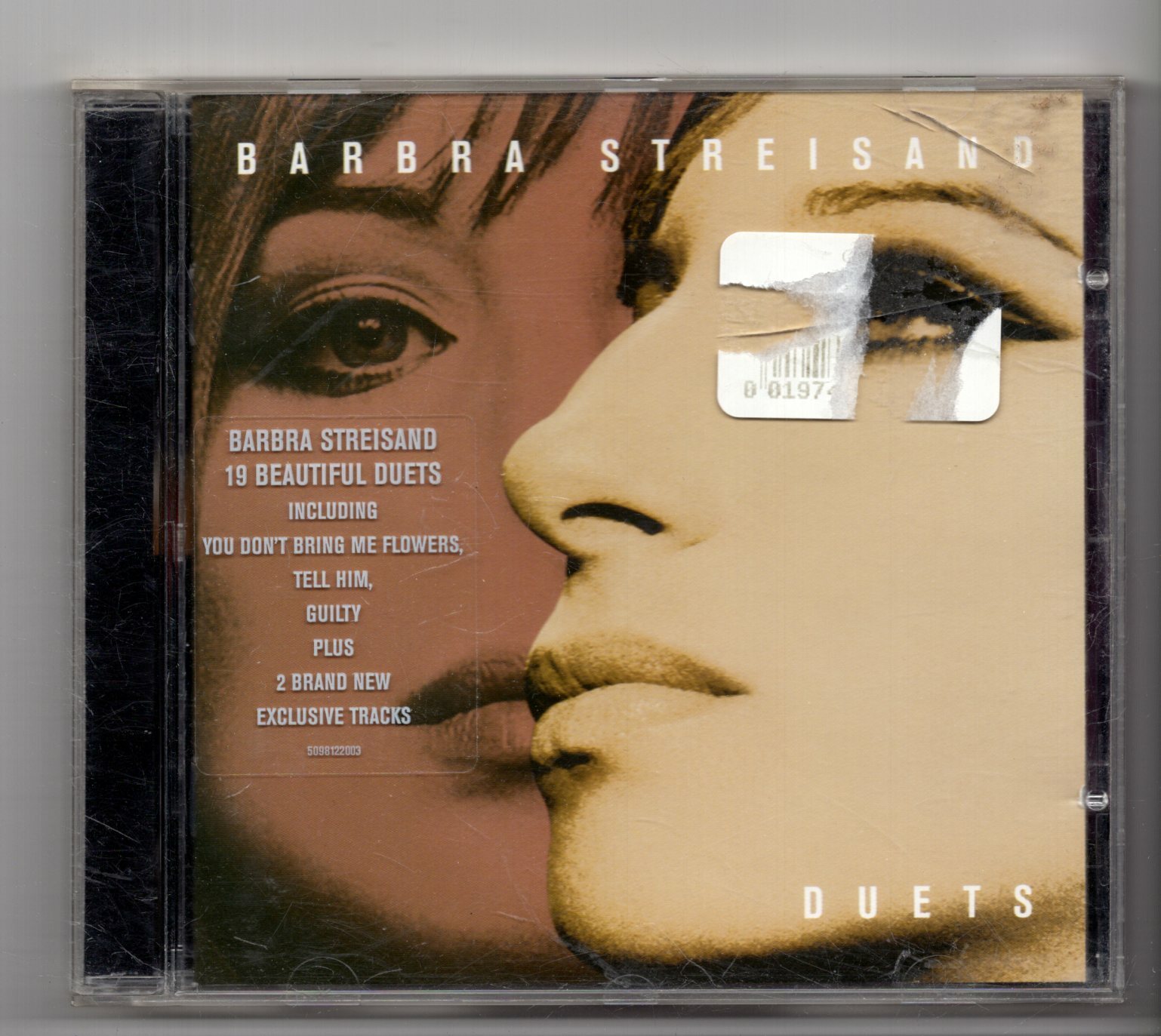 (JV758) Barbra Streisand, Duets - 2002 CD