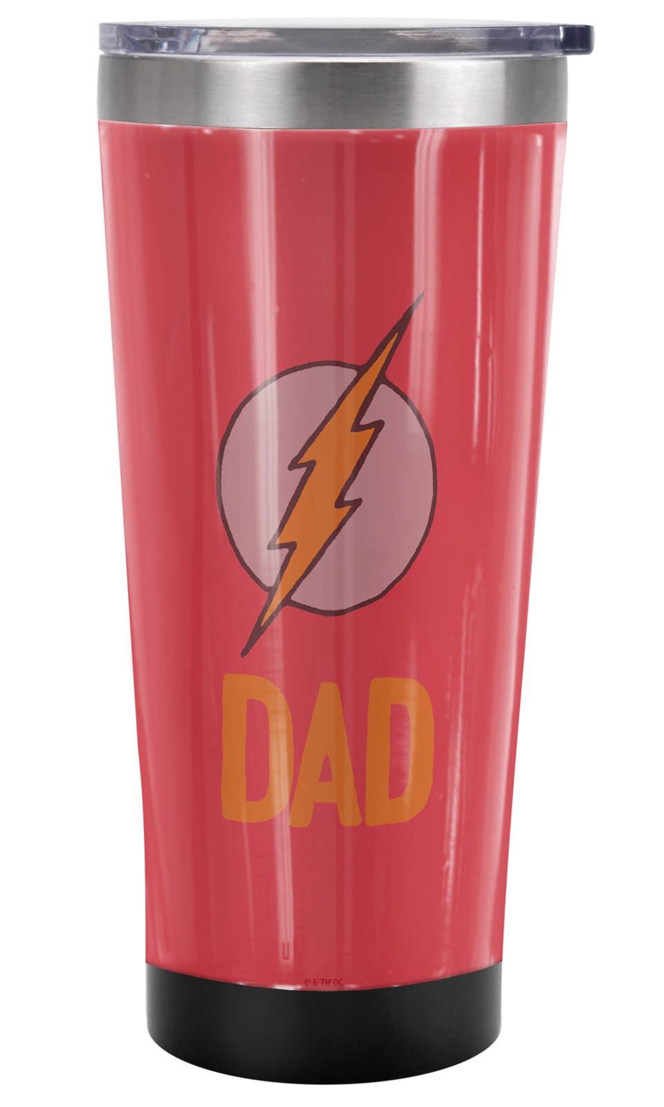 The Flash Flash Dad タンブラー 20オンス 真空断熱 漏れに強い
