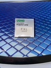 USHIO FXL 82 Volt 410-Watt Projector Light Bulb 2-Pin Halogen MR16 GY5.13 3300K