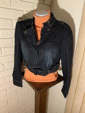 Women's Denim Jean Jacket Made In Usa Size New With Out Tags
