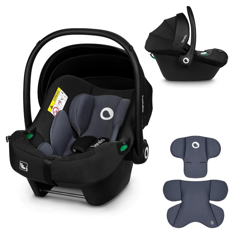 GIOCATTOLO Car seat Astrid 40-87cm (LO-ASTRID I-SIZE BLACK GREY)
