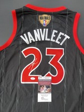 Fred Vanvleet Signed Autographed Jersey Toronto Raptors JSA Coa 19 Champs