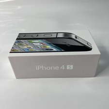 Empty Box for Apple iPhone 4S Black 16GB BOX ONLY No Phone No Accessories