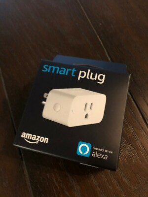 Amazon Smart Plug (White), works with Alexa Sealed!