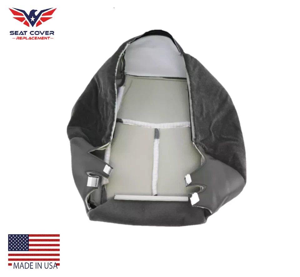 Cubierta de asiento base del conductor de tela gris para Chevy Avalanche 1500 2003 2004 Foto 3 de 4