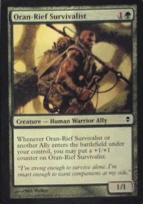 Oran-Rief Survivalist - Zendikar: #174, Magic: The Gathering Lp C309
