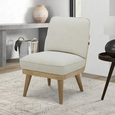 Springwood Slipper Accent Chair in Light Honey