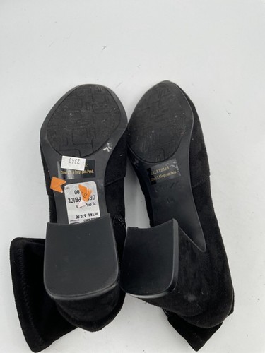 Unisa Lemico F23 Chelsea Ankle Bootie Women's Sz 6M Black Leather Side Zip - Picture 5 of 6