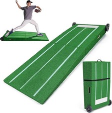 GoSports Portable Baseball Pitching Mound 80x28x6 Foldable