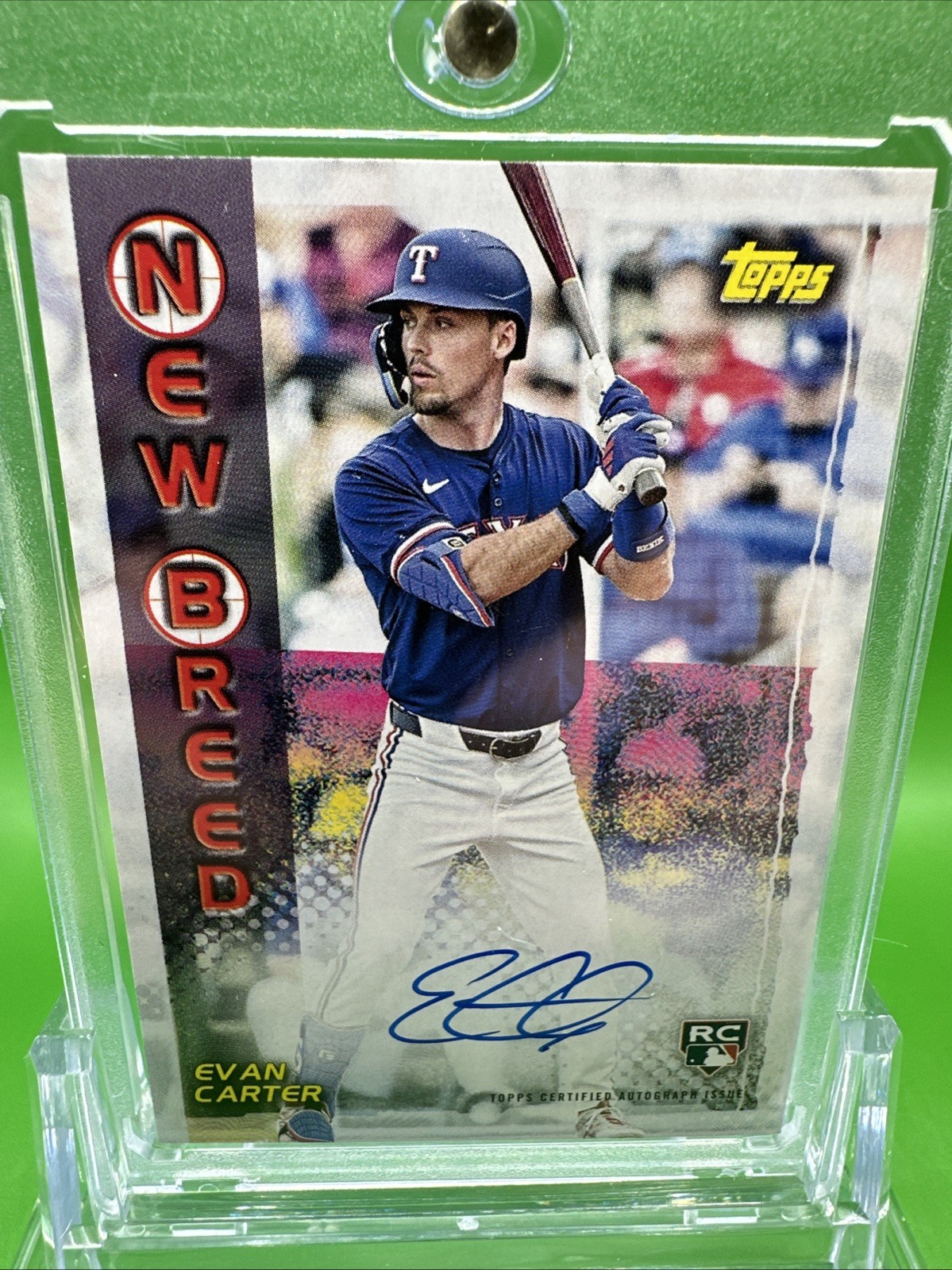 2024 Topps Archives - 1999 New Breed Autographs Evan Carter #99NBA-EC (AU, RC)