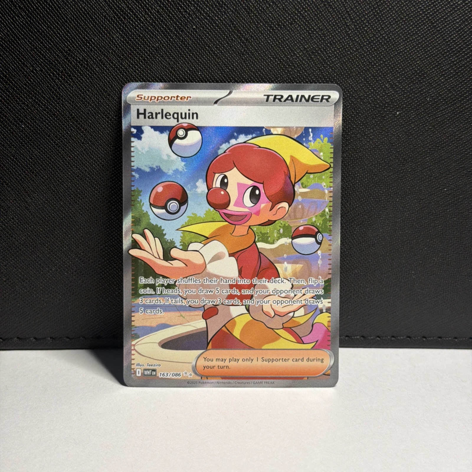 Harlequin 163/086 Sv: White Flare Holo