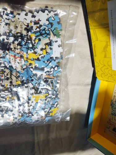 Sealed BASQUIAT BIRD ON MONEY 500 PIECE PUZZLE Book Style Box Galison 14" X 18" - Picture 15 of 23