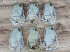 OK LIGHTING Touch Lamp Replacement Panels | Set of  6 | Matthew 7:7 Light House