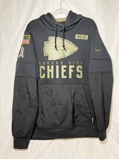 Nike Kansas City Chiefs Salute To Service NFL Hoodie Men’s Medium Black