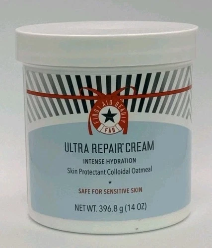 First Aid Beauty Ultra Repair Cream Intense Hydration UNSCENTED 14 oz New 6/2027