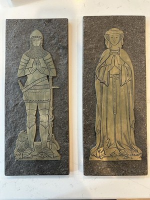 Brass Plaques General Sir Robert & Dame Jemima Wilson Westminster Abbey 1849