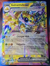 galvantula ex pokemon card value Scr 051/142 Prices Fighting Fulgurite (180) Discard all Energy from this Pokémon Pokemon - Galvantula ex 168/142