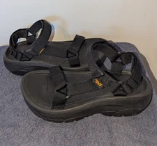 Teva Hurricane XLT2 Ampsole Sandals Womens Size 8 Black 1131270 Comfort