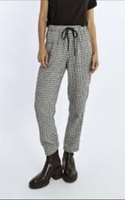 A New Day Black And Gray Women's Classic Ankle Pants 75 Recycled NWT Size S