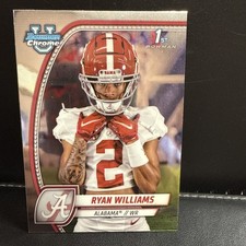2024 Bowman U  Chrome Ryan William Alabama RC 🔥 