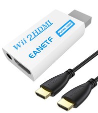 Wii to HDMI 1080P Converter - 5ft High Speed HDMI Cable with Audio Output, Su...