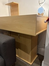 Tortoise table With Built In Storage