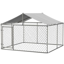 7.5x7.5 ft Outdoor Dog Kennel Large Heavy Duty Shade Dog Pen Playpen Pet Dog Run